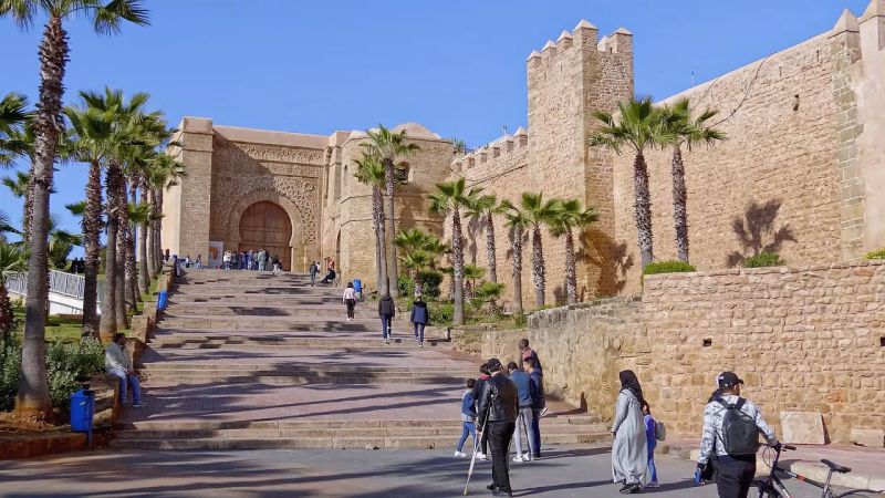 Explore the charming Kasbah of the Udayas with Morocco cultural tours